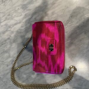 Baldiz pink and red purse